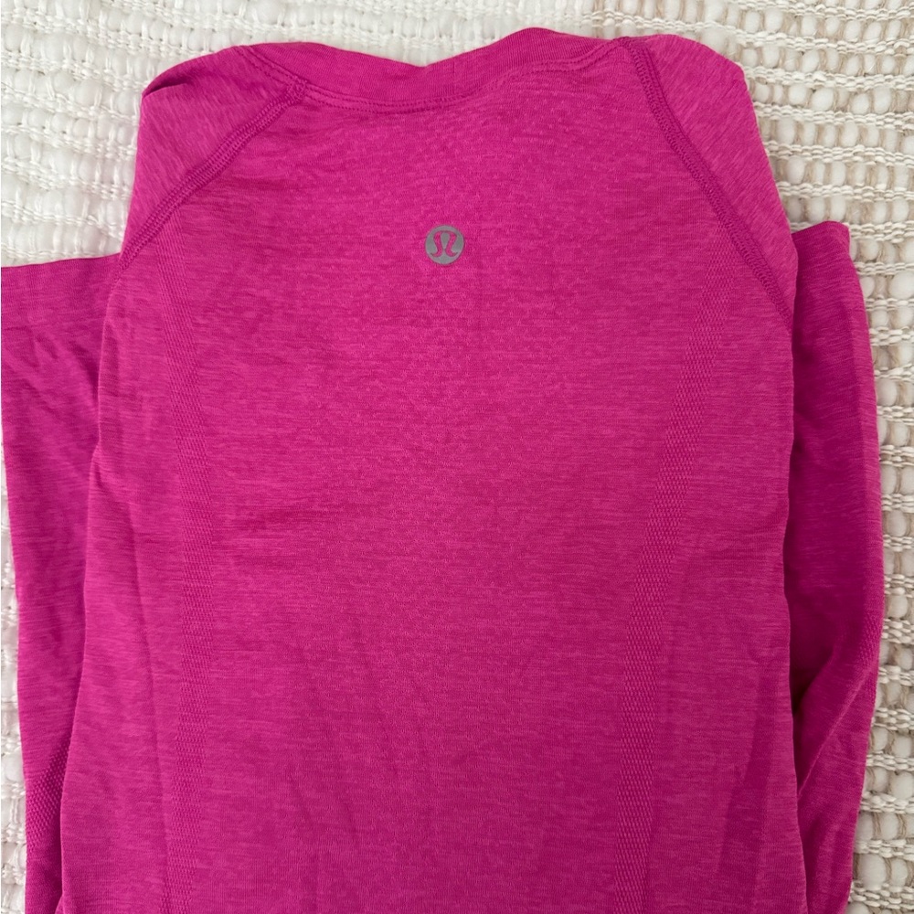 Lululemon Swiftly Tech Long Sleeve 2.0 Pow Pink